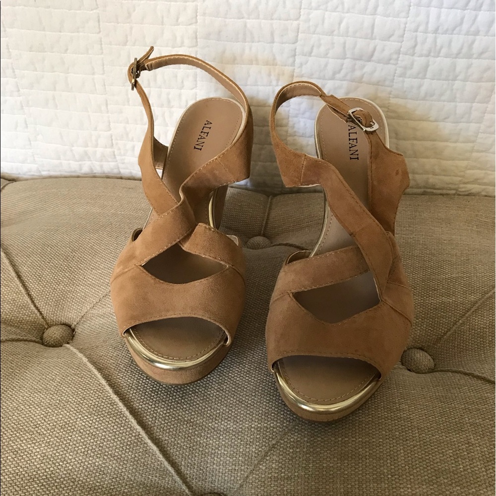 Alfani Suede Wedges